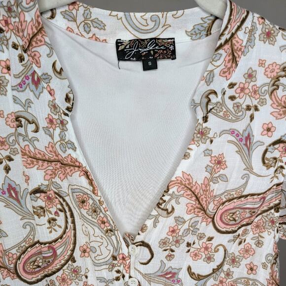 J Glee Tiered Dress | Paisley | 240437 - Picture 2 of 6